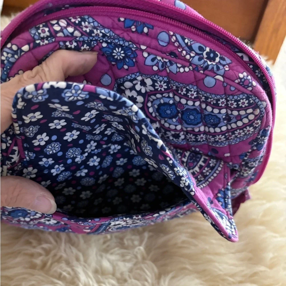 Vera Bradley Purple ‘Boysenberry Paisley’ Mini Backpack